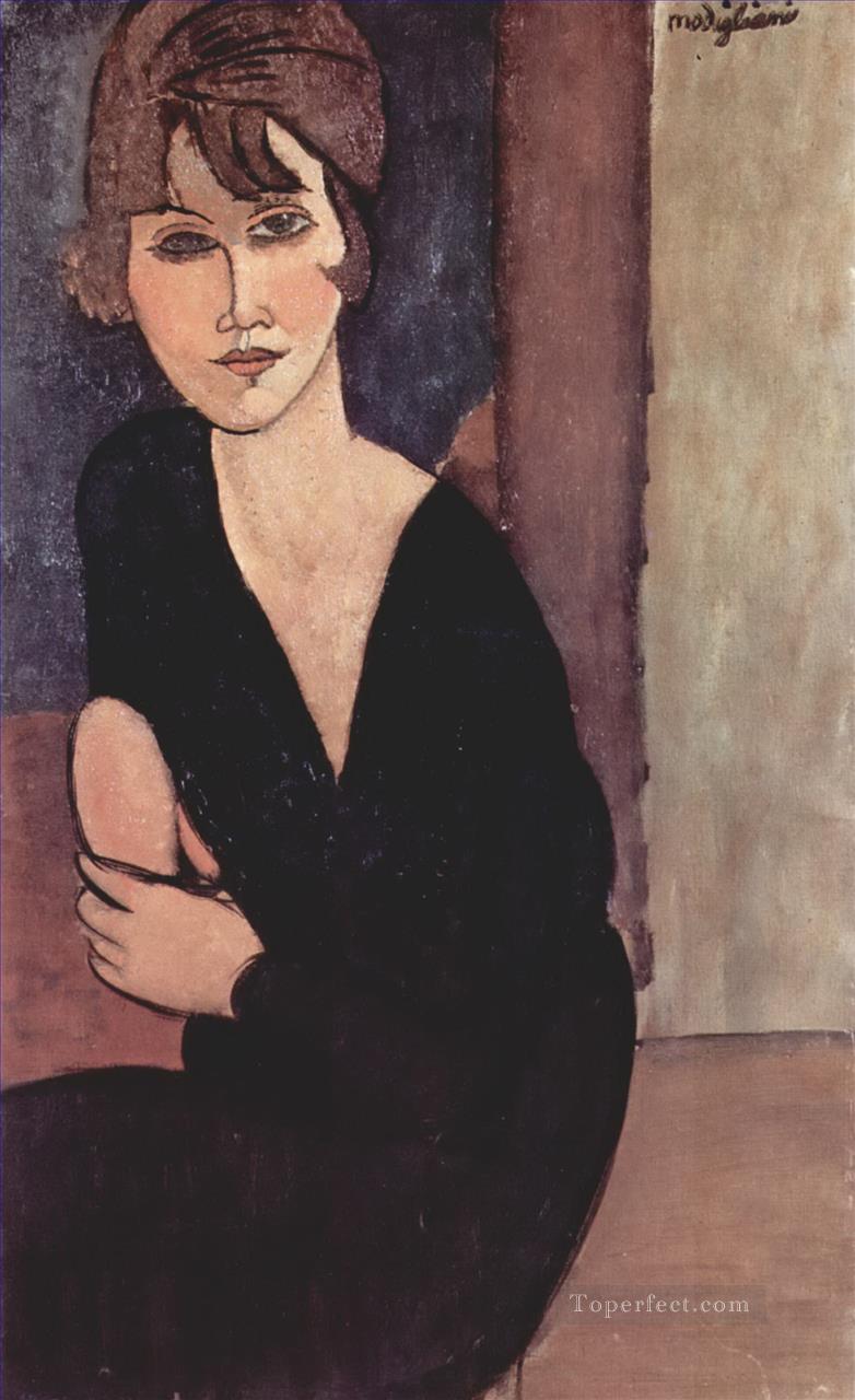 portrait of madame reynouard 1916 Amedeo Modigliani Oil Paintings